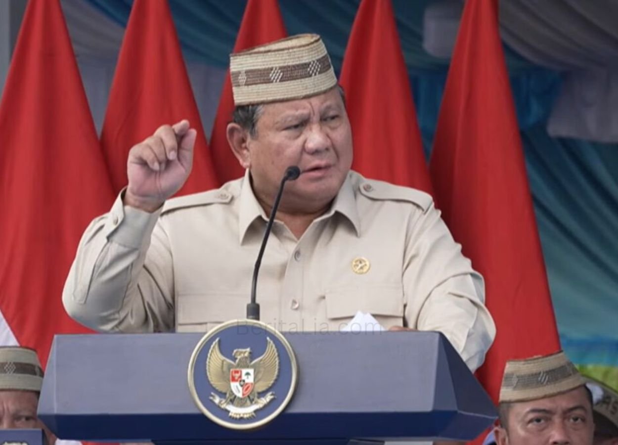 Prabowo Peringatkan Dalang Pendana Demonstrasi