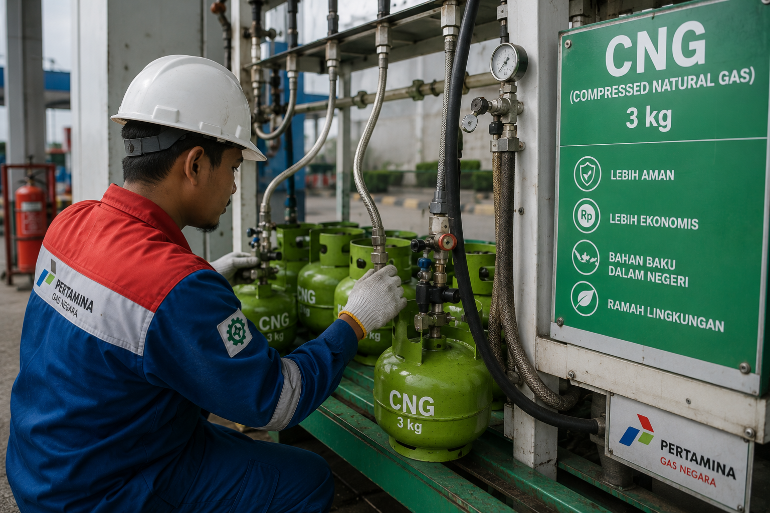 CNG 3 Kg Pengganti LPG Masuk Tahap Akhir Uji Coba, Bahlil Ungkap Progresnya