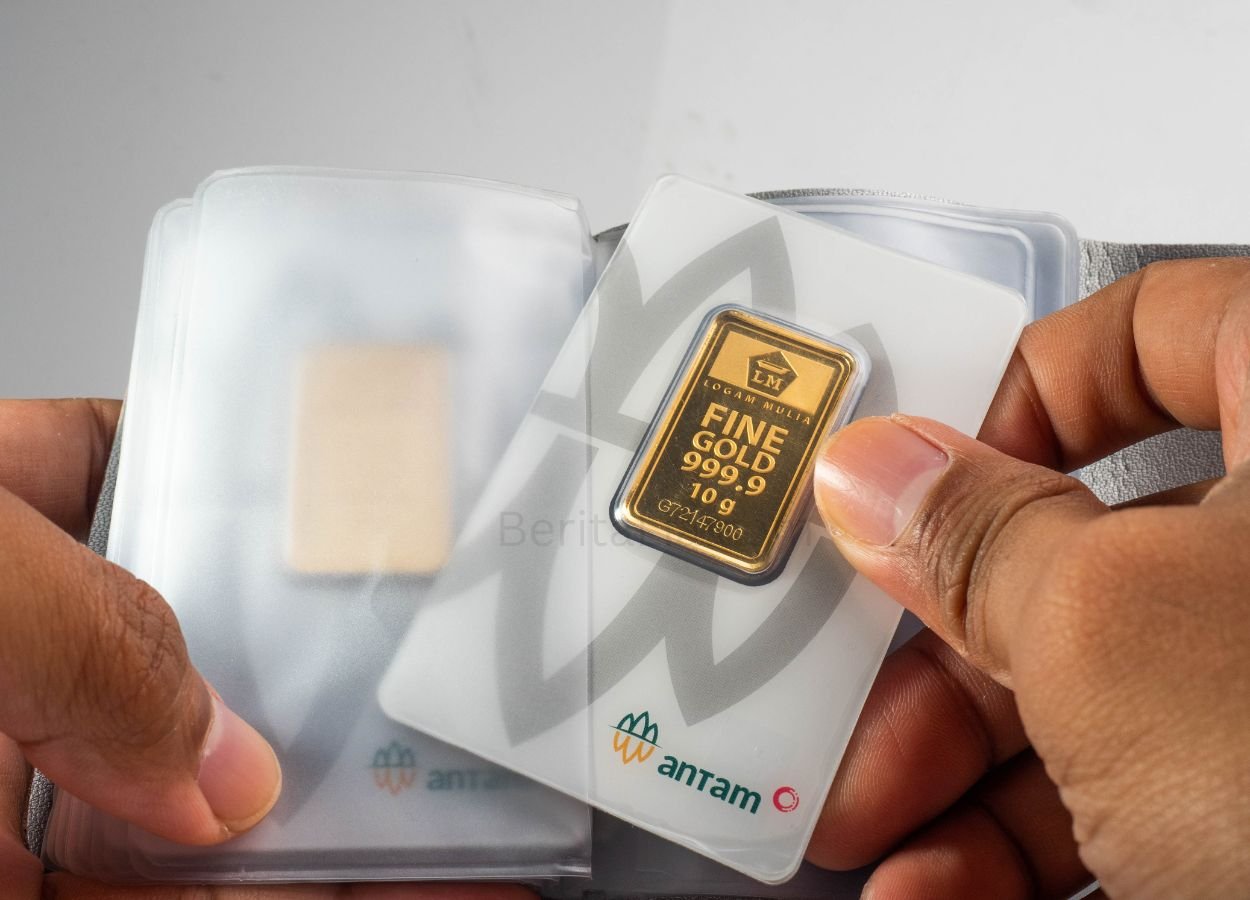 Harga Emas Antam Naik Rp31.000 Jadi Rp2,67 Juta - BeritaLia.com