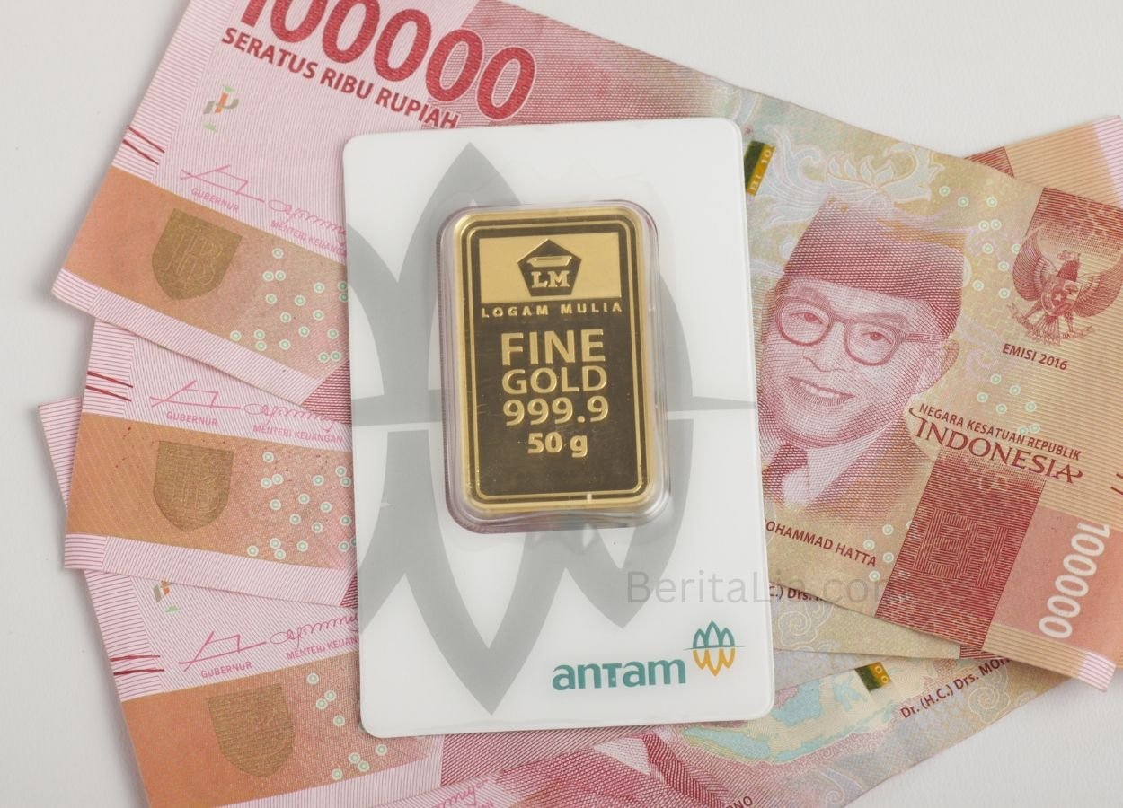 Harga Emas Pegadaian Awal September, Antam Tertinggi - BeritaLia.com